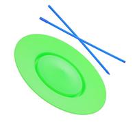 Mipcase Piatti da Giocoleria in Plastica con Bastoncini per Allenamento di Abilità e Spettacoli All'aperto, Rotazione Fluida, Facile da Imparare, per Principianti e Professionisti