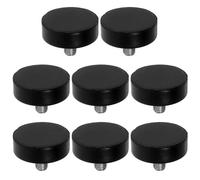 Mipcase Piedini Antivibranti Regolabili in Gomma Vite M10X42 Set da 8 Pezzi Ammortizzatori per Mobili e Macchine Livellatori Avvitabili per Tavoli Sedie e Attrezzature Industriali