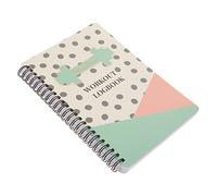 Mipcase Planner Portatile per Fitness e Allenamento Taccuino Compatto per Organizzare Esercizi Quotidiani per Donne Appassionate Palestra e Autodisciplina