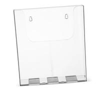 Mipcase Porta Dati in Acrilico Portariviste Trasparente Titolare Del Documento Espositore Per Riviste Chiari Organizzatori Di File Porta Depliant Organizzatore Di File Acrilico Trasparente