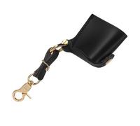 Mipcase Porta rullini fotografici in PU nero, custodia versatile con portachiavi, borsa per pellicole fotografiche, per uso quotidiano e shooting outdoor