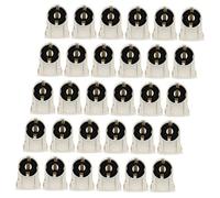 Mipcase Portalampada Fluorescente a Rotazione, Base Presa Di Luce Per Lampada a Tubo, Supporto Per Lampade a Led 30 Pezzi, Ricambio Per Installazioni Di Illuminazione Professionale