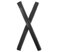 Mipcase Protezione Paraurti per Skateboard 22 CM in Gomma Costole Antiscivolo Set 2 Pezzi per Longboard Accessori Resistenti per Skatepark e Uso Urbano