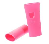 Mipcase Protezione per Manico del Microfono in Silicone Antiscivolo Copertura Elastica per Microfoni Wireless U-666B Bbs Adatta a Registrazioni Studio e Performance Live