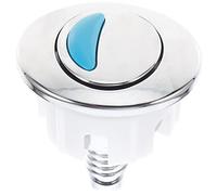 Mipcase Pulsante Scarico Doppia Valvola per Wc Pulsante Sostitutivo Ovalizzato per Serbatoio Facile Installazione Compatibile con La Maggior Parte Dei Wc Design Elegante e