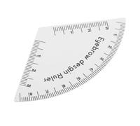 Mipcase Righello per la Mappatura Sopracciglia Riutilizzabile Stencil per Disegno Sopracciglia Preciso Strumento Compatto per Trucco e Modellatura Adatto a Tutti i Volti Accessorio