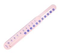 Mipcase Righello Scorrevole per Matematica Strumento Educativo per Addizioni e Sottrazioni Righello di Decomposizione Numerica Gioco Didattico per Asilo e Casa Regalo per Rosa