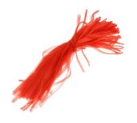 Mipcase Sacchetti a Rete per Verdure e Frutta 100 Pezzi Sacchetti Plastica per Imballaggio Alimentare Lavabili e Pieghevoli per Spesa Domestica e Supermercato Colore Rosso