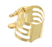 Mipcase Saxophone Ligature in Metallo Resistente Clip per Bocchino Sax Accessorio Strumento Fiato con Finitura Protezione e Tenuta Affidabile per Performance Musicali