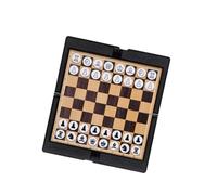 Mipcase Scacchiera Pieghevole Portatile Magnetici Gioco di e Scacchi per Adulti e Ragazzi per Viaggi e