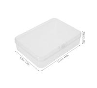 Mipcase Scatola Trasparente per Pastelli 24 Pezzi con Coperchio Mini Contenitori Impilabili in Plastica per Materiale Scolastico Organizer Compatto per e Studenti in Classe e Attività