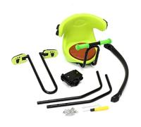 Mipcase Seggiolino Bici per Anni Sedile Anteriore Regolabile con Supporto Schienale Rinforzato e Pedali Pieghevoli Sicurezza Shock Verde