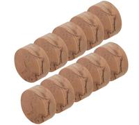 Mipcase Set 10 Tamponi in Sughero per Sassofono Diametro 9 Mm, Cuscinetti Silenziatori per Tastiera, Accessori di Riparazione Strumenti a Fiato, Sostituzione Facile per Prestazioni