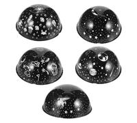 Mipcase Set 5 Pellicole Per Proiettore Di Halloween, Accessori Illuminazione Camera Da Letto, Film Universi e Spazio, Compatibili Lampade Notturne Silenziose Per Feste e Decorazioni