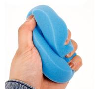 Mipcase Set 6 Pezzi Spugne Lucidanti per Bowling Blu Tamponi in Spugna per Pulizia e Riparazione Graffi Superficiali Accessori per Manutenzione e Cura Palline da Bowling Kit Portatile