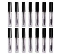 Mipcase Set da 14 Tubetti Mascara Vuoti 4ml con Imbuti, Flaconi Trasparenti Anti-perdita per Eyeliner Fai da Te, Contenitori Portatili per Cosmetici e Cura Ciglia