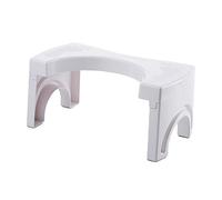 Mipcase Sgabello per Wc in Plastica Sgabello da Toilette per Accovacciarsi per Adulti