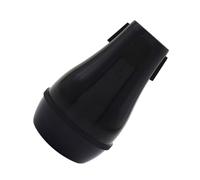 Mipcase Sordina Per Trombone in Abs Accessorio Riduzione Del Rumore Silenziatore Pratico Per Trombone Tenore e Basso Facile Da Installare e Usare Colore Nero