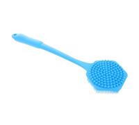 Mipcase Spazzola Da Bagno Per Massaggi Scrubber Per Il Corpo in Morbido Silicone Scrubber Corpo Esfoliante Spazzola Posteriore in Silicone Gel Di Silice Blue