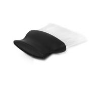 Mipcase Spazzola per Barbiere e Parrucchiere in Plastica e Bianco Duster Neck Brush Morbida con Setole Lunghe per Rimuovere Capelli Velocemente Accessorio per e Styling Professionale