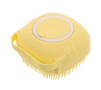 Mipcase Spazzola per Massaggio del Capelluto in Silicone con Dispenser Integrato, Portatile per Doccia e Viaggio, Adatta a Ragazzo Ragazza e Cani