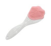 Mipcase Spazzola per Pulizia Viso in Silicone Rosa Design a Zampa di Gatto e Manico per Pulizia Profonda e Massaggio Delicato della Pelle