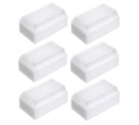 Mipcase Spazzola Sensoriale Doppia Funzione per 6 Pezzi Ragazzo Ragazza Bianco in Spugna Ultrasoft e Facile da Pulire per Igiene e Massaggio nella Prima Educazione e Asili