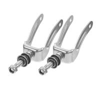 Mipcase Staffa Forcella Ruota Anteriore Per Sedia Rotelle Cuscinetti Durevole e Leggera Compatibile Con Vari Modelli Supporto Frizione Per Sedia Rotelle Manuale e Elettrica