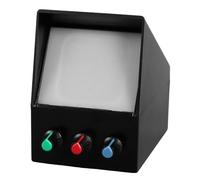 Mipcase Strumento Didattico per Esperimenti di Ottica Tre Colori Primari, Plastico Nero, 1 Pezzo, per Dimostrare Principi Ottici e Aumentare Interesse Didattico in Laboratorio