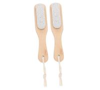 Mipcase Strumento Per La Rimozione Della Pelle Dura Dei Piedi Set Di Strumenti Per Pedicure in Legno Spazzola Esfoliante Per La Rimozione Della Pelle Secca Dei Piedi