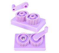 Mipcase Strumento per Quilling di Carta in Plastico 2 Pezzi Effetti 3D e Dettagli Complessi, Utensile Manuale per Creazioni Artigianali e Studi di Carta