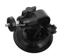 Mipcase Supporto per Action Camera da Auto Ventosa Nera da 9cm, Forte di Aspirazione e Facile Installazione, per Guida e Utilizzo in Movimento