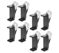 Mipcase Supporto per Clip Telecomando Apriporta da Garage in Metallo Regolabile 8 Pezzi, Clip per Visiera Parasole Auto 1,7-2,6 Pollici, per Uso Aziendale e Viaggi