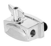Mipcase Supporto Per Gamba Di Tom Da Pavimento in Lega Di Metallo, Accessorio Per Batteria, Hardware Per Batteria Base Stabile, Ricambio Per Tom e Rullante, Compatibile Parti Di Tamburo