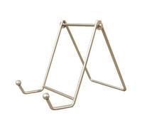 Mipcase Supporto per Quadri in Metallo Pieghevole Espositore da Tavolo per Piatti Decorativi, Libri e Certificati, Cavalletto Portafoto per Uso Domestico e Ufficio