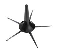 Mipcase Supporto Per Tromba Portatile Cinque Gambe Stabile Stand Cartellina Dettagliabile in Abs e Lega Di Zinco Nero Per Musicisti e Esposizione Strumenti