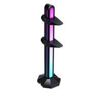 Mipcase Supporto Scheda Grafica Gpu Holder Argb in Abs Nero, Altezza Regolabile, per Case PC e DIY