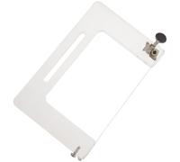 Mipcase Taglierina per Sapone Multiuso in Inossidabile con Filo Affilato Strumento Ergonomico per Uso Domestico e Artigianale Adatta per Tecniche di Produzione Sapone Freddo Caldo e Melt