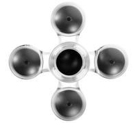 Mipcase Tappetino Antiscivolo per Puntale del Violoncello in Gomma e ABS Supporto Inferiore Leggero e Robusto per Violoncello Accessorio Professionale per Strumenti a Corda per