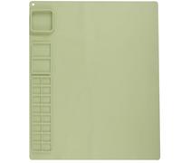 Mipcase Tappetino per Pittura in Silicone Antimacchia Riutilizzabile e Lavabile per Artisti Protezione Totale della Superficie e Pulizia Rapida per attività Artistiche e Colorazione