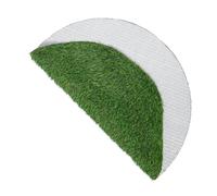 Mipcase Tappeto Rotondo in Prato Sintetico Antiscivolo per Esterni Copertura Decorativa per Bocche di Scarico Tappeto Sintetico per Tavoli e Feste Prato Finto Realistico per Artigianato e