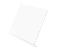 Mipcase Transparent Acrylic Paint Board With Sloped Design Portable And Compact Desktop Easel For Watercolor Oil Painting And Sketching Easy To Clean Antistain Surface