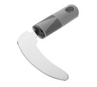 Mipcase Utensili per Mangiare Adattivi in Acciaio Inox Tagliabistecche Anti-vibrazione per Anziani Ausilio per Riabilitazione e Alimentazione Indipendente Utensili da Cucina per Disabili