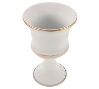 Mipcase Vaso per Fiori in Metallo Urna da in Europeo Contenitore Vintage per Piante da Strada Decorazione per Matrimoni e Feste Piedini e in Resistente