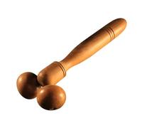 Mipcase Wooden Massage Roller Stick For Full Body Relaxation Manual Massaging Wheel For Neck Shoulders Arms Legs To Fatigue And Promote