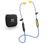 MIPEACE Auricolari Bluetooth da lavoro, wireless, con isolamento acustico, 29 dB, riduzione del rumore, con microfono e controllo, batteria da oltre 19 ore per falciare il prato, costruzione