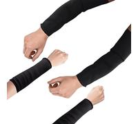 MIPIACE 2 Paia Maniche Resistenti al Taglio 40cm e 20cm Protezioni per Braccia di Protezione Anti-taglio Protezioni Braccia da Uomo e Donna Protezione al Taglio per Giardinaggio Cucinare Intagliare