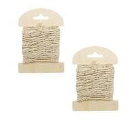 MIPIACE 2 Pezzi Rete da Pesca Decorativa 100cm x 13cm Rete da Pesca Cucita Beige Decorazione a Rete per Ristoranti Casa Bar Tema Murale Fotografica Stile Marittimo Decorazione Domestica di Nozze