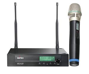 Mipro ACT-311B UHF ricevitore singolo canale + trasmettitore manuale microfono 823-832 MHz