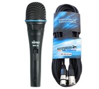 MIPRO Microfono dinamico MM-58 con cavo Keepdrum XLR